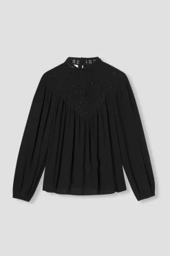 Promod Chemisier brodé Femme - Noir New