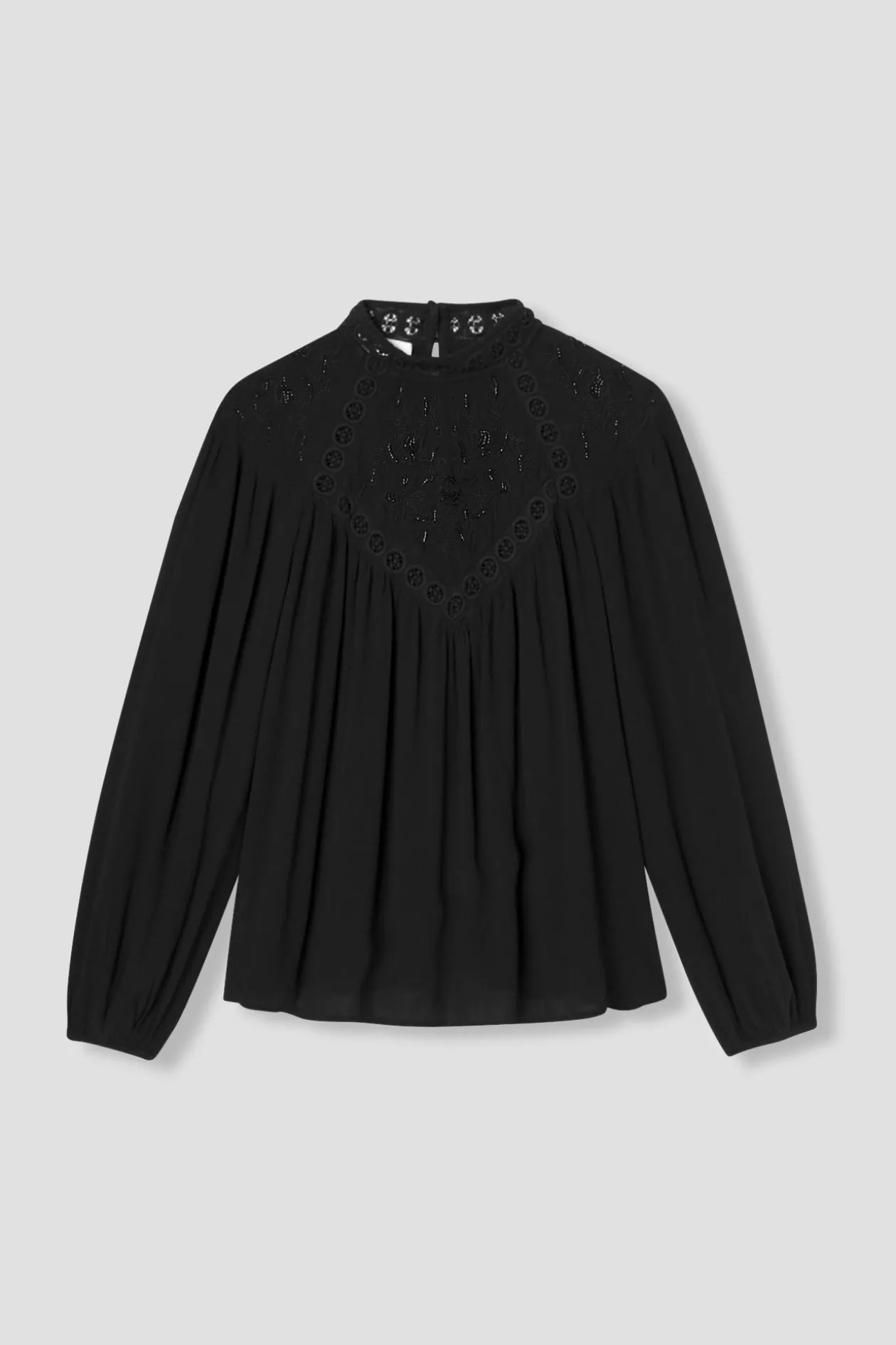 Promod Chemisier brodé Femme - Noir New