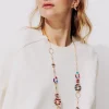 Promod Collier sautoir Femme - Coloration dorée Colorationdorée Clearance