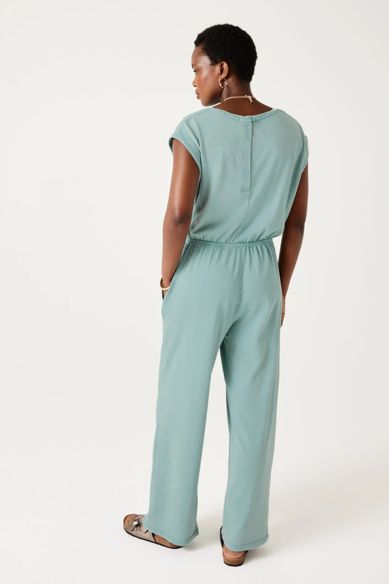 Promod Combinaison-pantalon en jersey - Turquoise Hot
