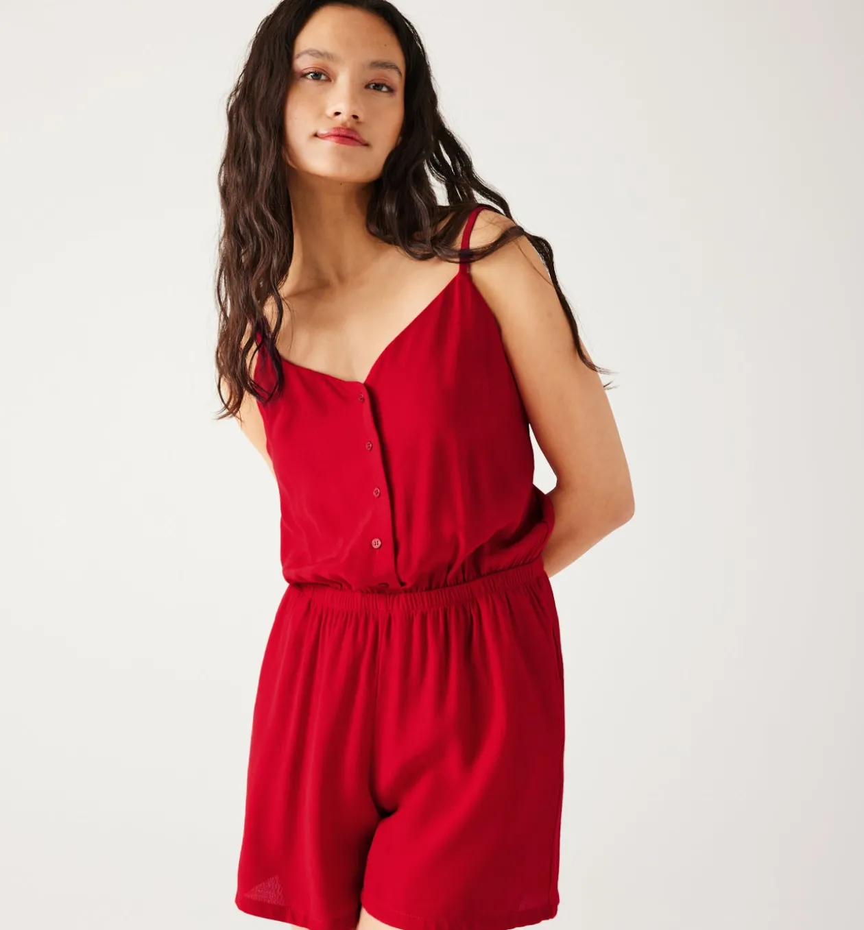 Promod Combinaison-pantalon Femme - Rouge Flash Sale