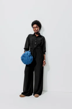 Promod Combinaison-pantalon Femme - Noir Fashion