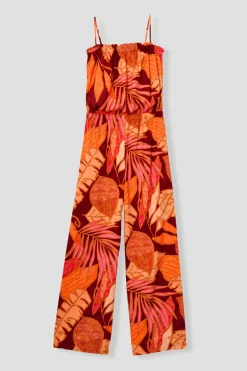 Promod Combi-pantalon imprimée - Imprimé multicolore Imprimémulticolore Flash Sale