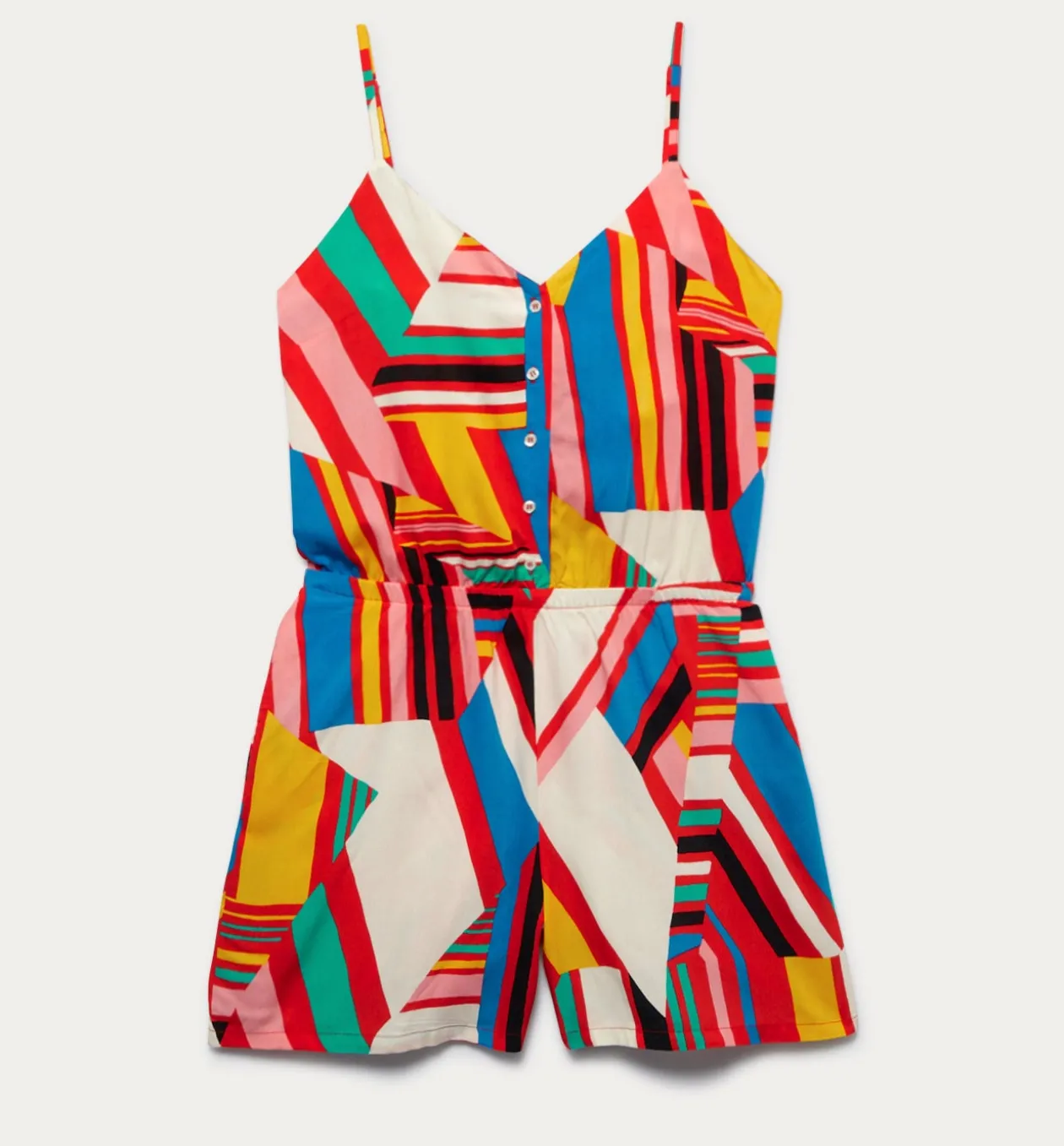 Promod Combishort imprimé Femme - Imprimé multicolore Imprimémulticolore Outlet