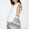 Promod Crop top sans manches Femme - Ecru Hot