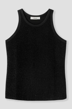 Promod Débardeur à paillettes Femme - Noir Cheap