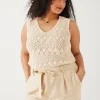 Promod Débardeur au crochet éco-conçu - Ecru Online