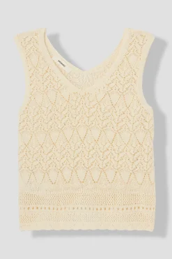 Promod Débardeur au crochet éco-conçu - Ecru Online