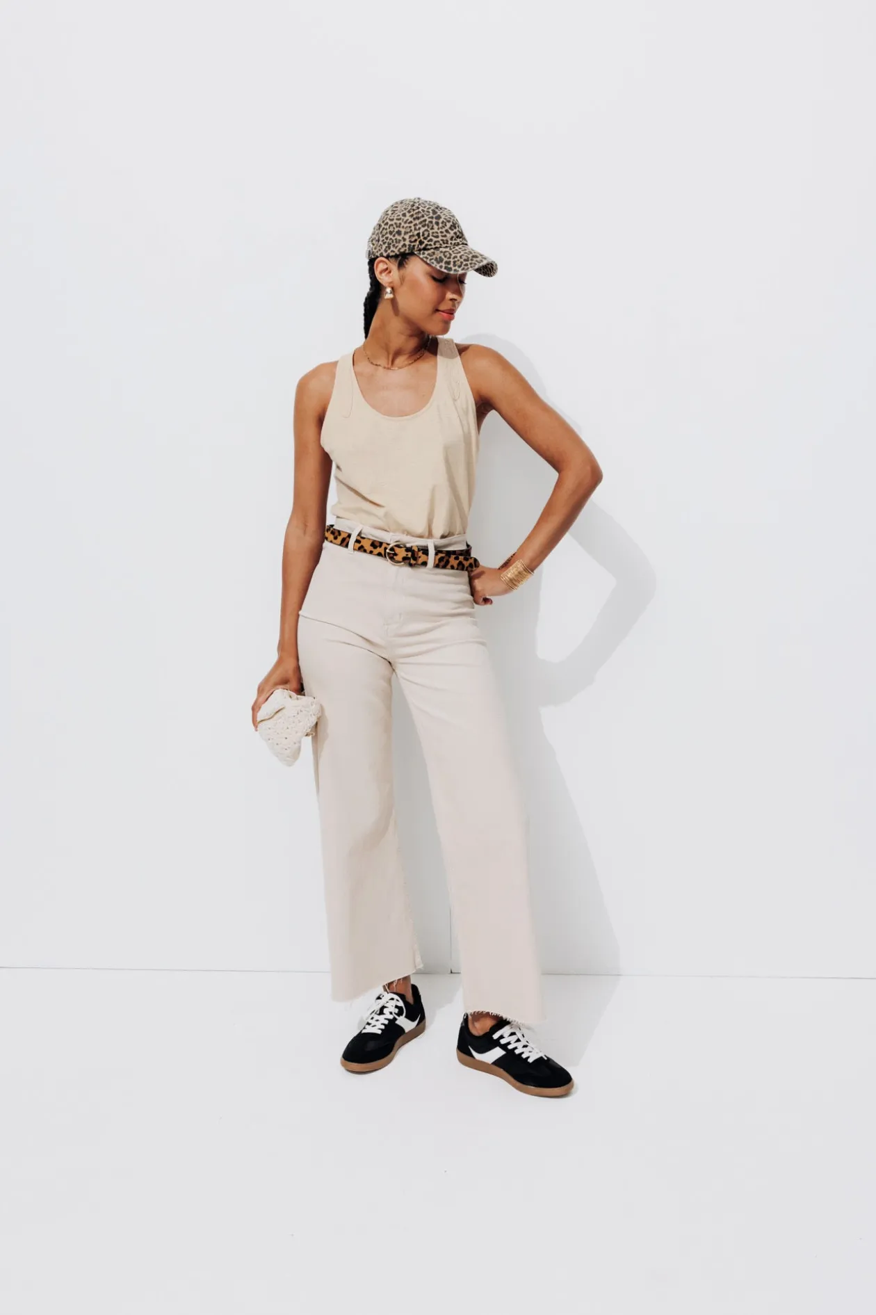 Promod Débardeur brodé dos Femme - Sable Cheap