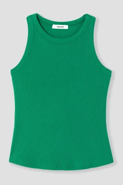 Promod Débardeur côtelé uni Femme - Vert Cheap