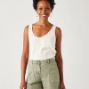 Promod Débardeur dos en crochet Femme - Ecru Outlet