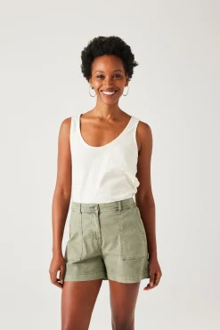 Promod Débardeur dos en crochet Femme - Ecru Outlet