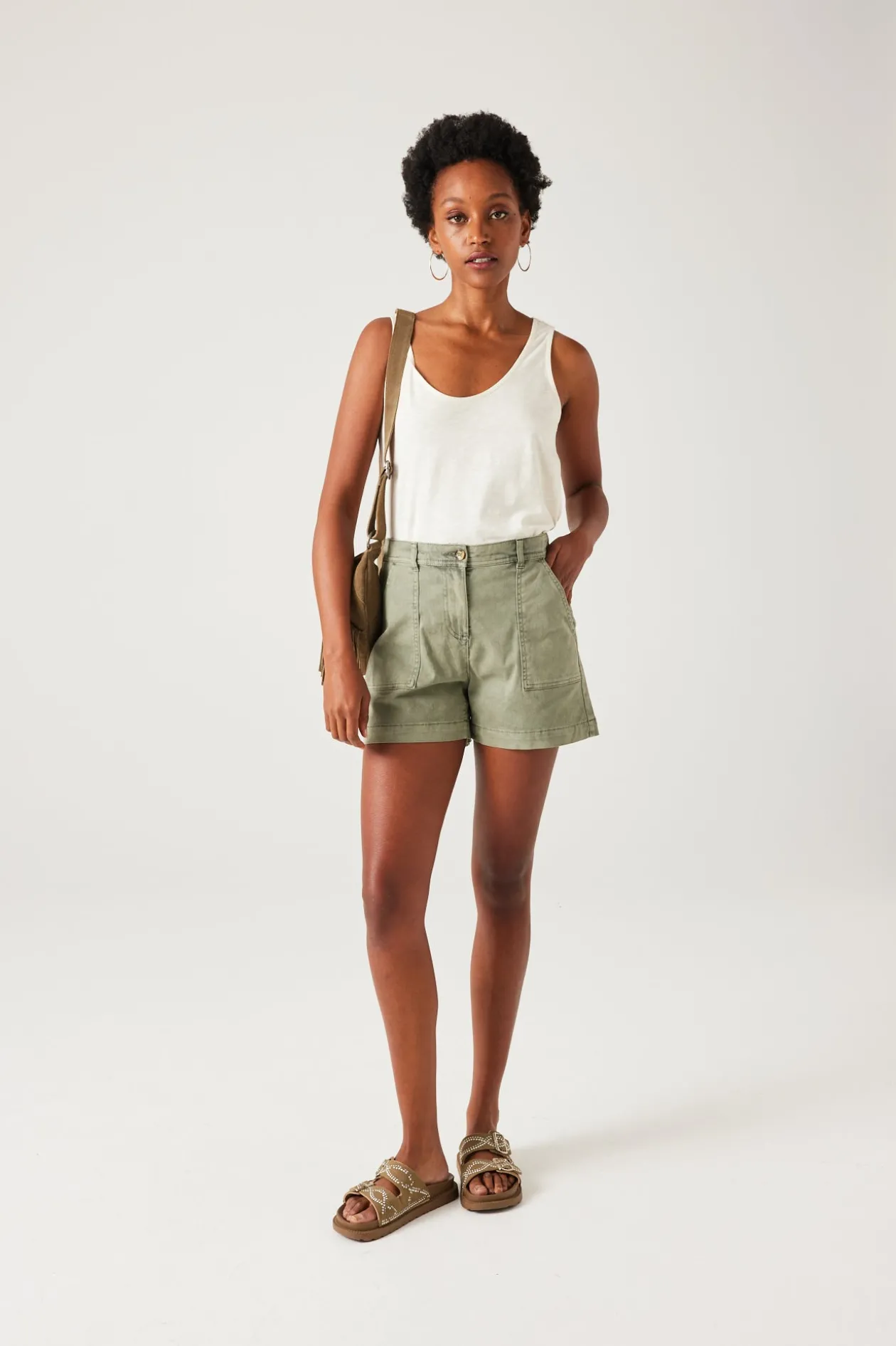 Promod Débardeur dos en crochet Femme - Ecru Outlet