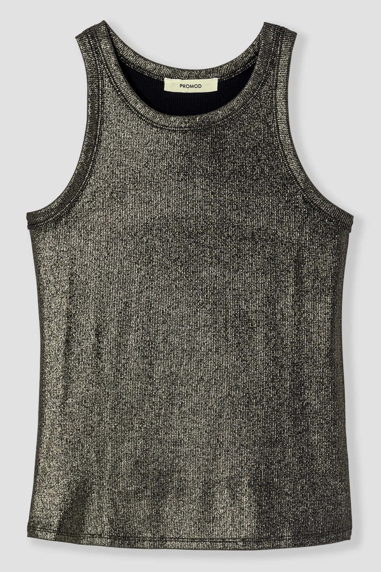 Promod Débardeur pailleté Femme - Gris Outlet