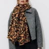 Promod Echarpe léopard Femme - Imprimé camel Imprimécamel Online