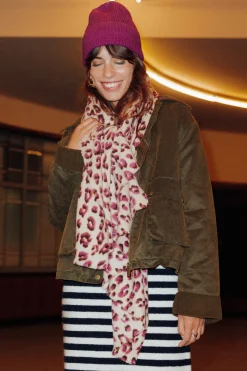 Promod Echarpe léopard oversize Femme - Imprimé écru Impriméécru Best