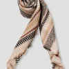 Promod Echarpe tissé folk Femme - Imprimé écru Impriméécru Cheap