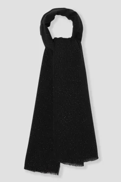 Promod Echarpe unie irisée Femme - Noir Sale