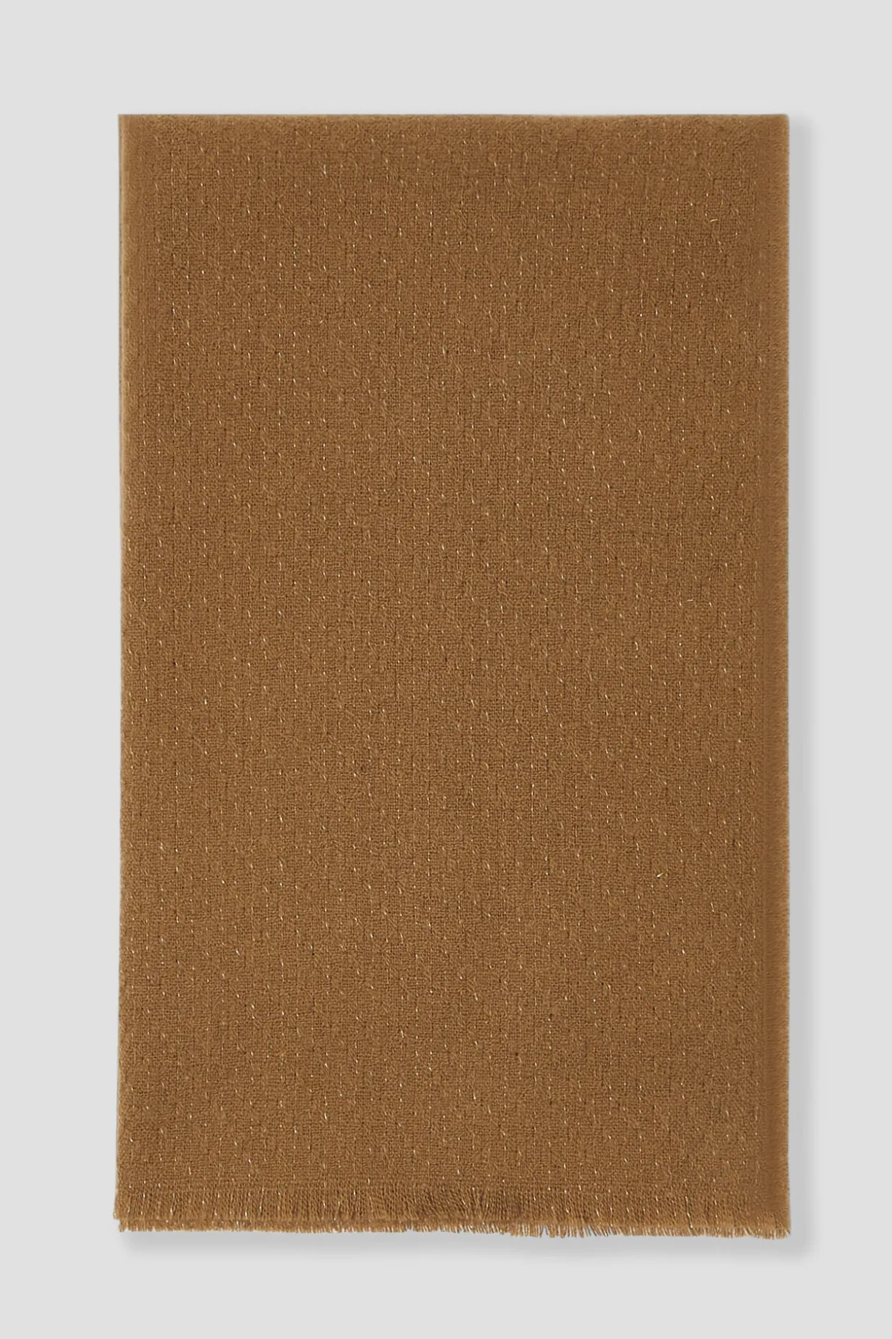 Promod Echarpe unie irisée Femme - Camel Cheap