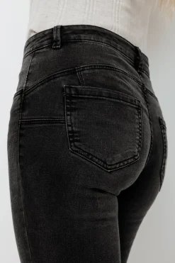 Promod ERNEST jean skinny push up - Jean noir Jeannoir Cheap