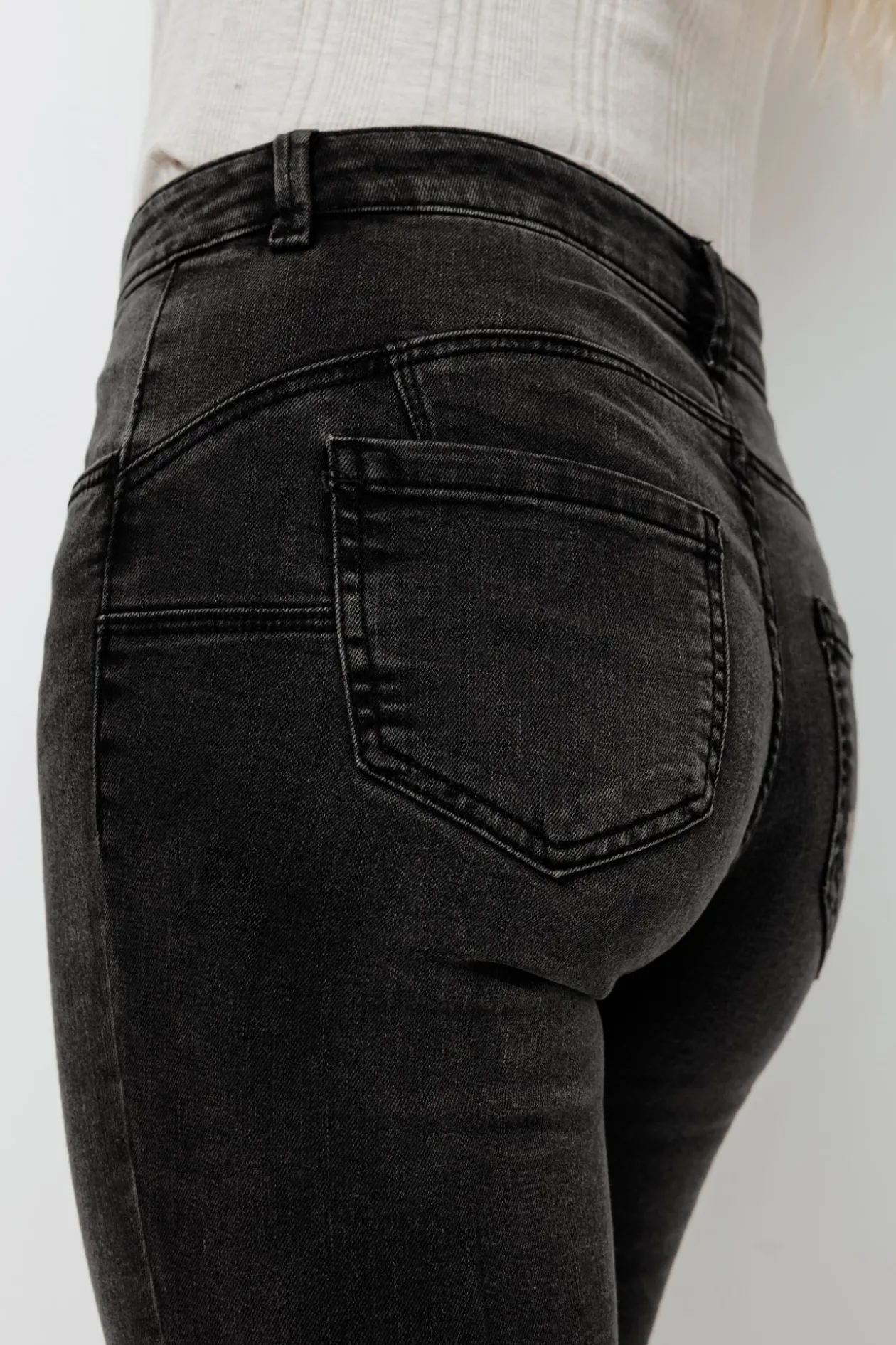 Promod ERNEST jean skinny push up - Jean noir Jeannoir Cheap