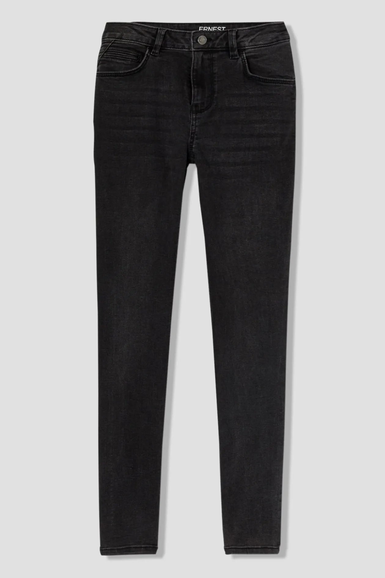 Promod ERNEST jean skinny push up - Jean noir Jeannoir Cheap