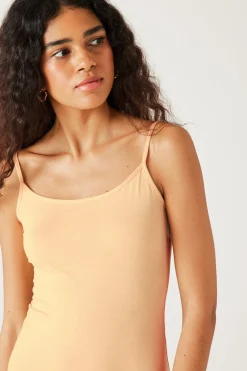 Promod Fond de robe courte Femme - Saumon Shop