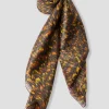 Promod Foulard imprimé irisé Femme - Imprimé kaki Imprimékaki Discount