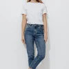 Promod GASTON jean slim cropped Femme - Jean moyen Jeanmoyen Fashion