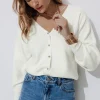 Promod Gilet recto/verso Femme - Ecru Online