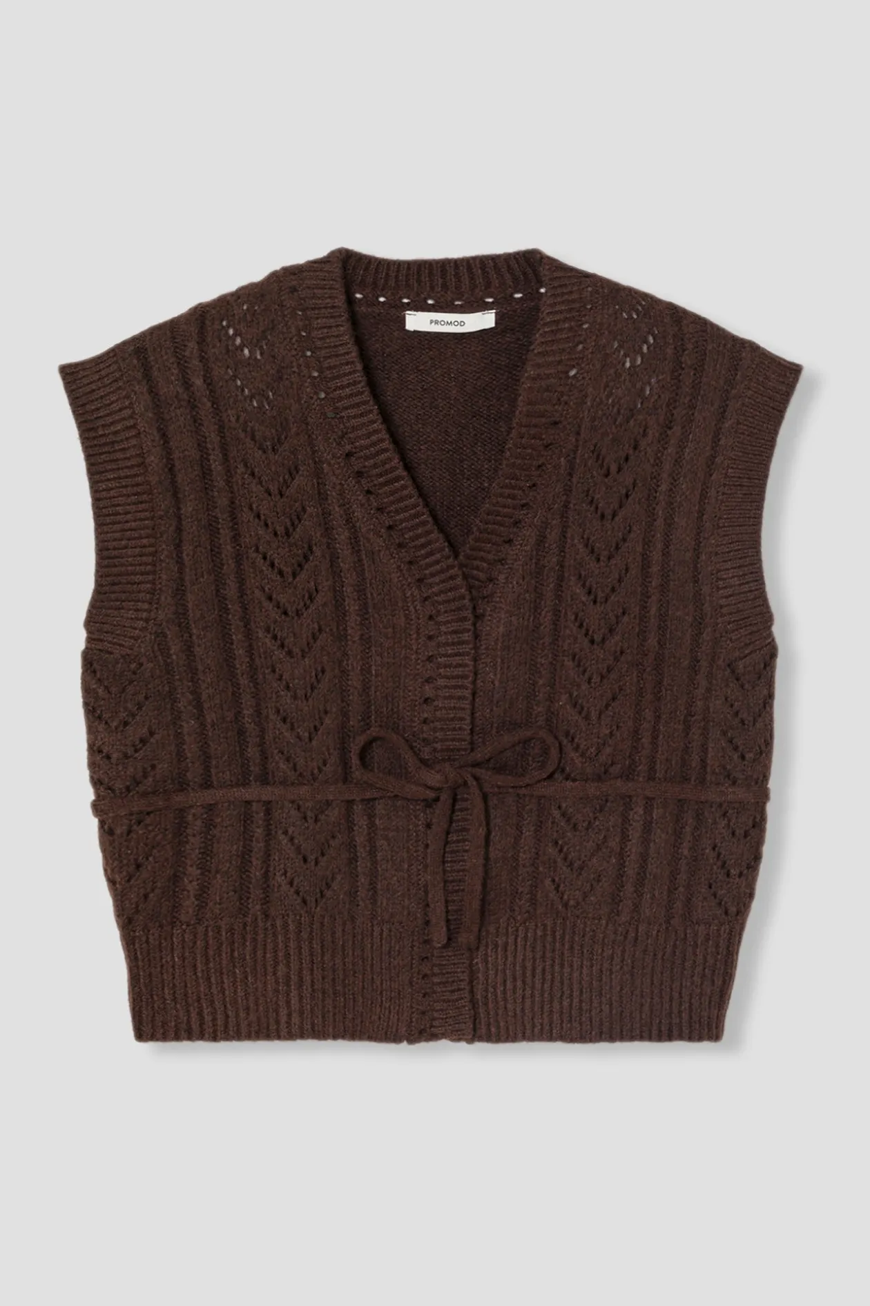 Promod Gilet sans manches Femme - Chocolat Sale