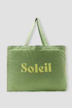 Promod Grand tote bag SOLEIL Femme - Vert Fashion
