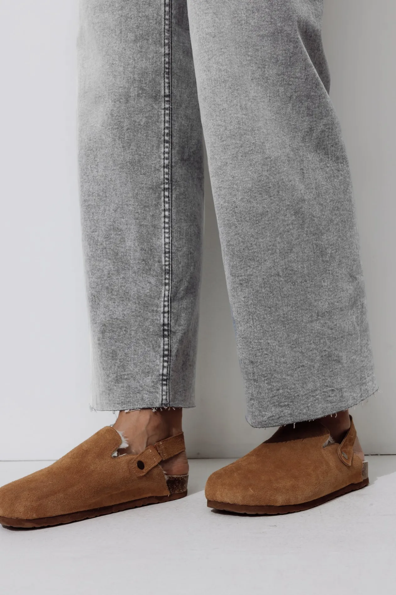 Promod HECTOR jean taille haute - Jeans gris Jeansgris Cheap