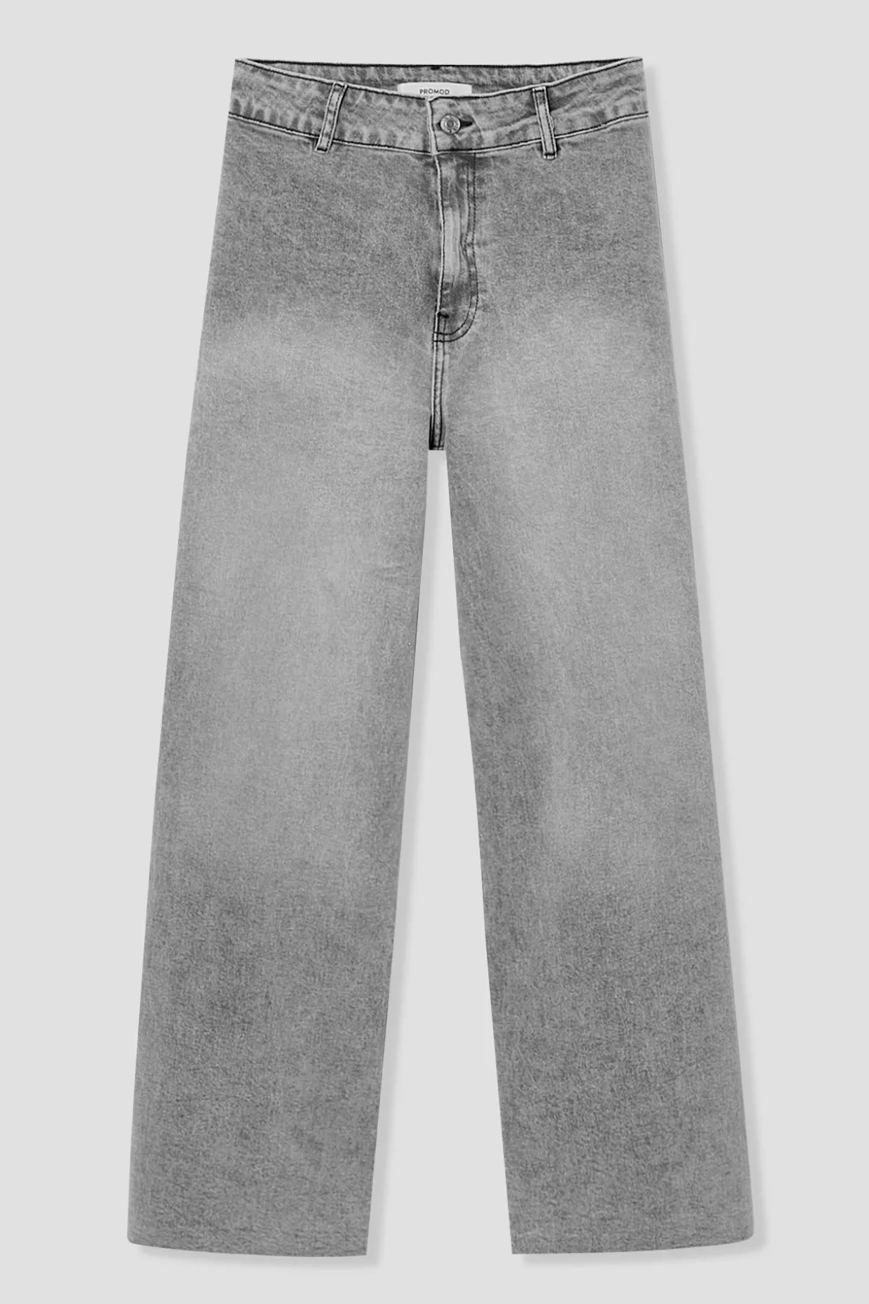 Promod HECTOR jean taille haute - Jeans gris Jeansgris Cheap