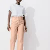 Promod Jean à braguette boutonnée - Saumon clair Saumonclair Sale