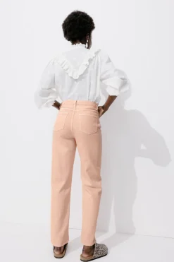 Promod Jean à braguette boutonnée - Saumon clair Saumonclair Sale
