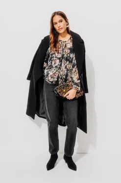 Promod Jean à strass Femme - Noir Discount