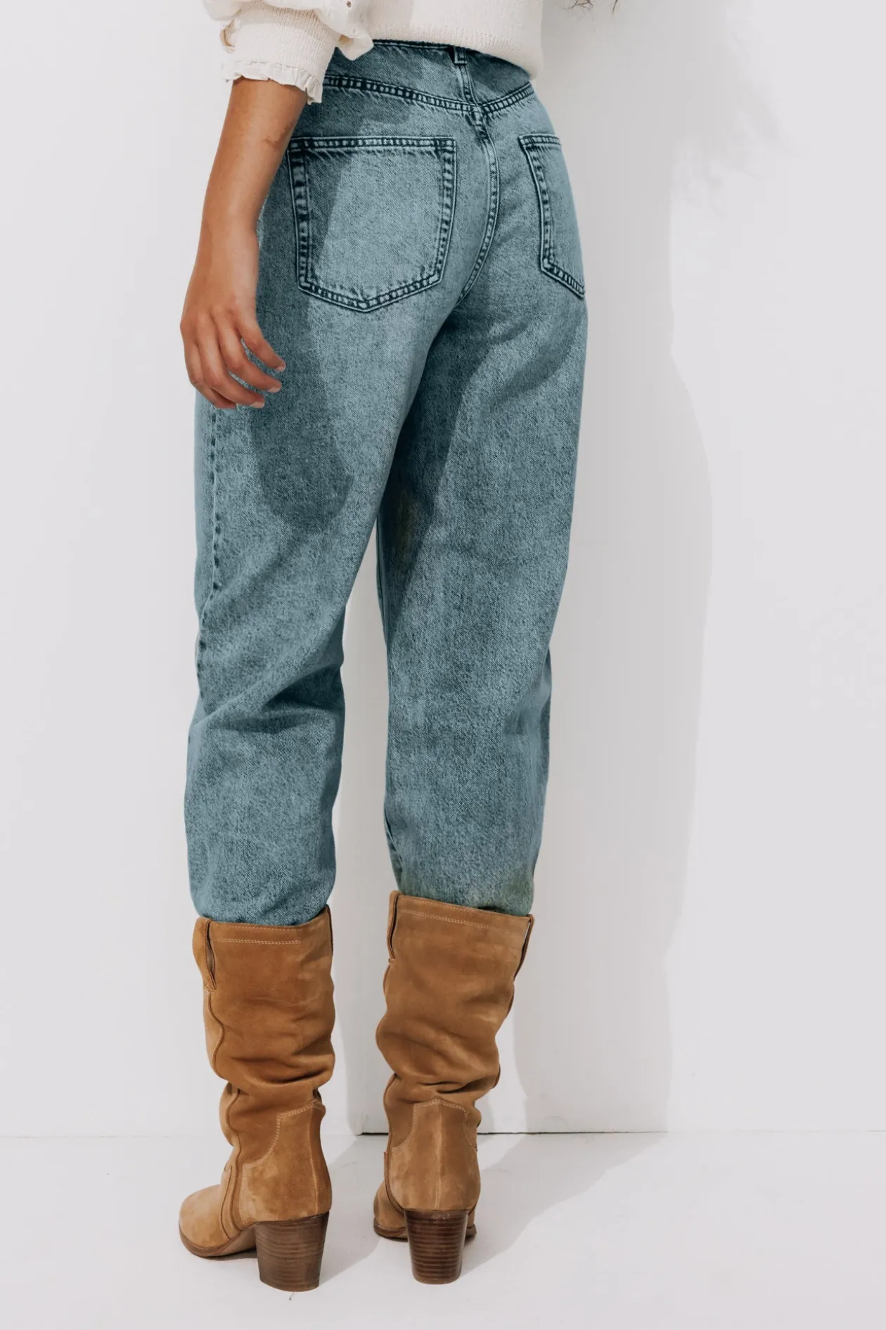 Promod Jean balloon taille haute - Jean clair Jeanclair Store