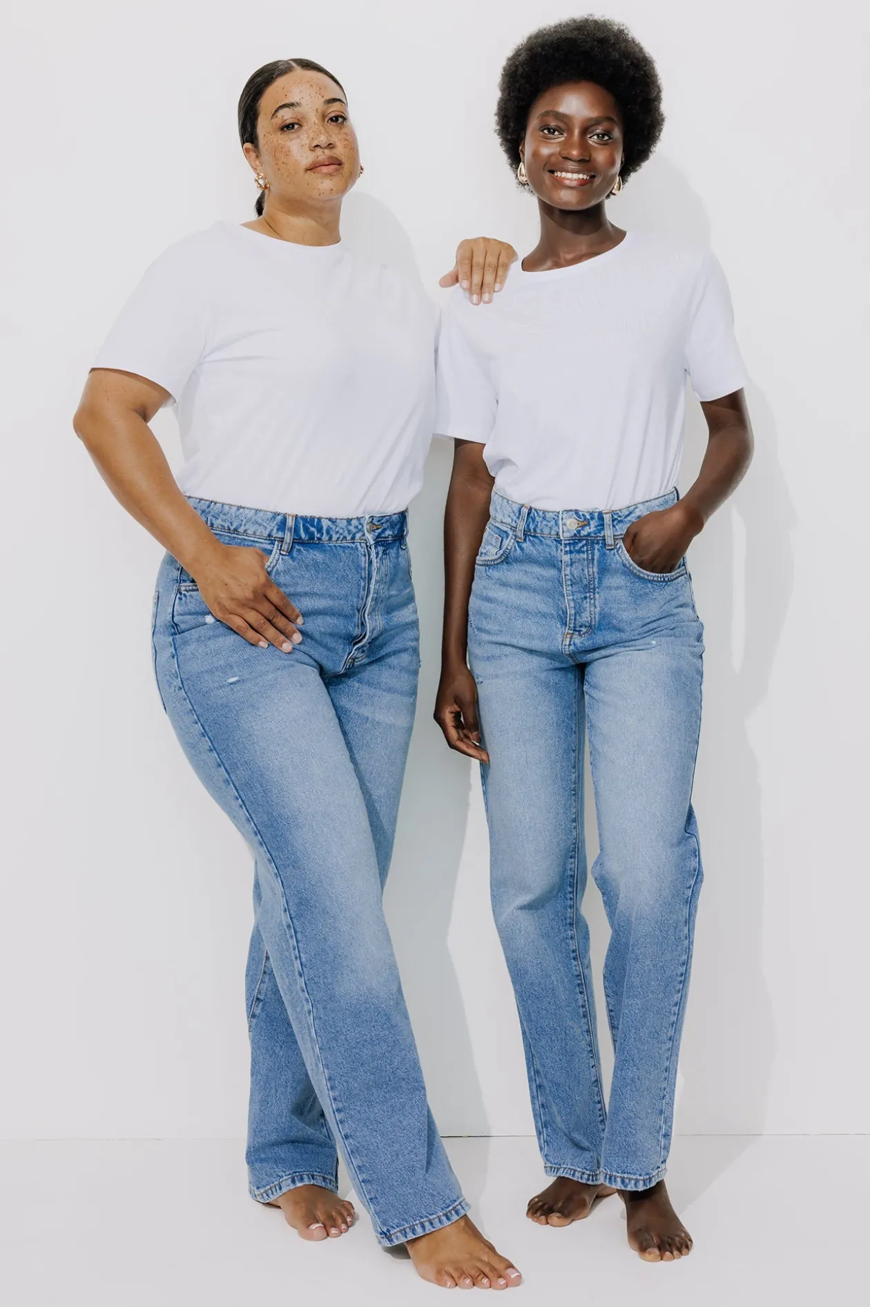 Promod Jean droit taille haute Femme - Jean clair Jeanclair Online