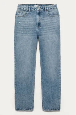 Promod Jean droit taille haute Femme - Jean clair Jeanclair Sale