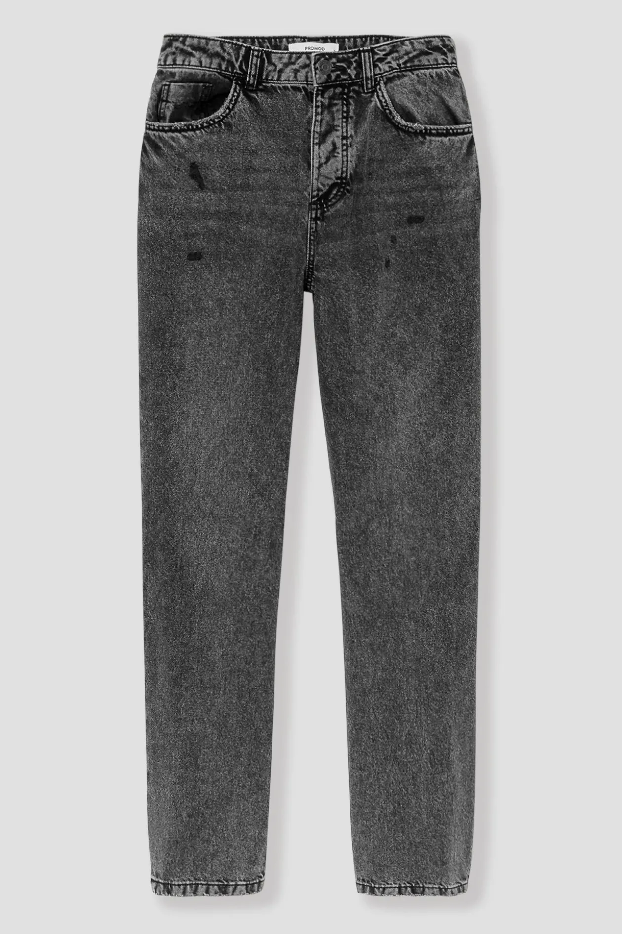 Promod Jean droit taille haute Femme - Noir Hot