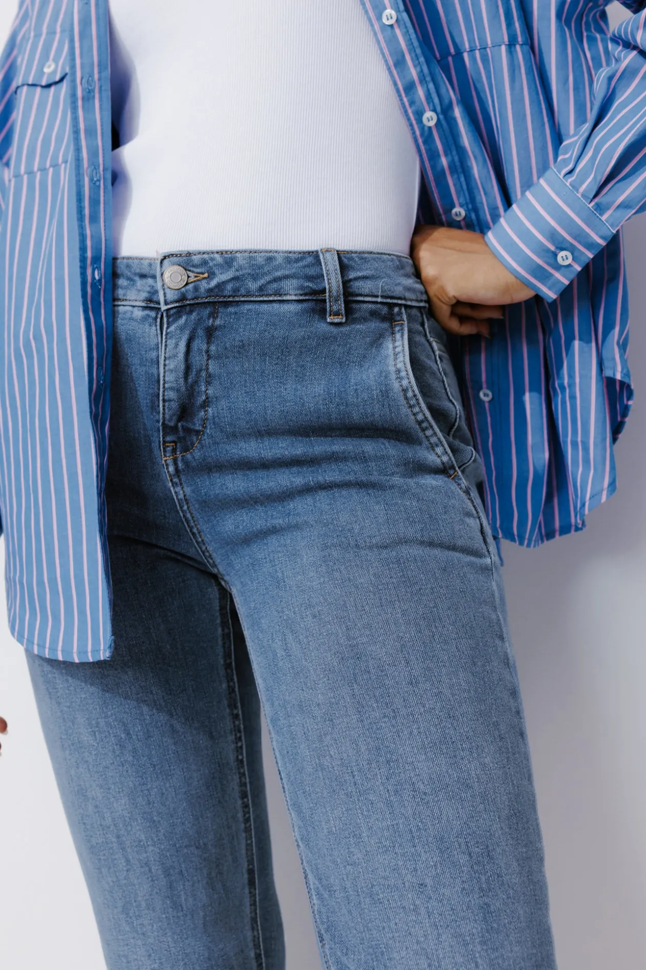 Promod Jean flare Femme EUGENE - Jean moyen Jeanmoyen Cheap