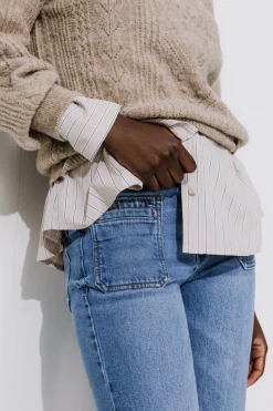 Promod Jean flare seventies Femme - Jean moyen Jeanmoyen Hot