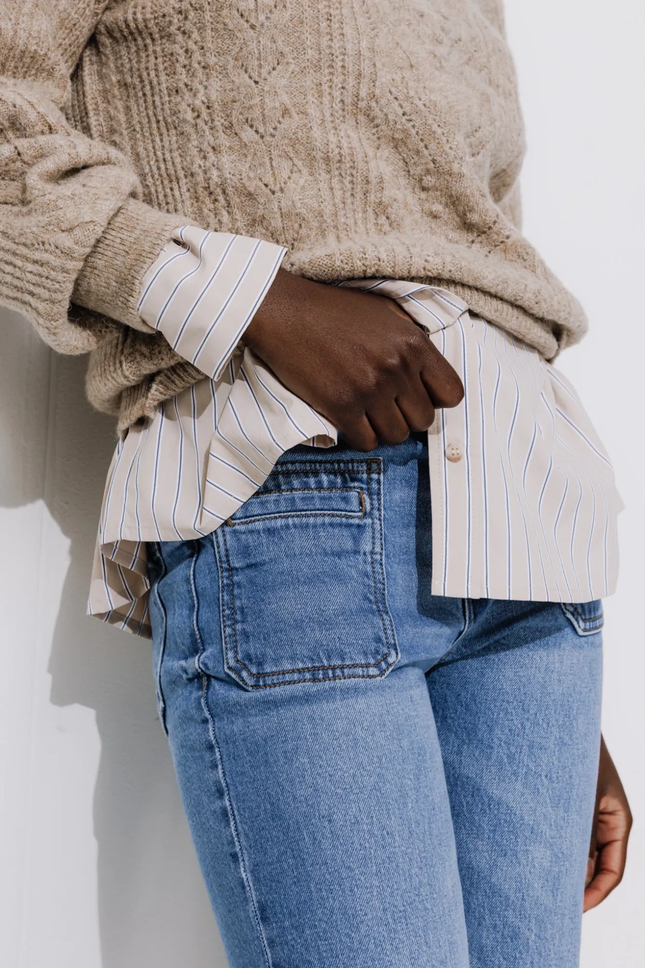 Promod Jean flare seventies Femme - Jean moyen Jeanmoyen Hot