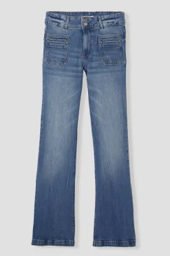 Promod Jean flare seventies Femme - Jean moyen Jeanmoyen Hot