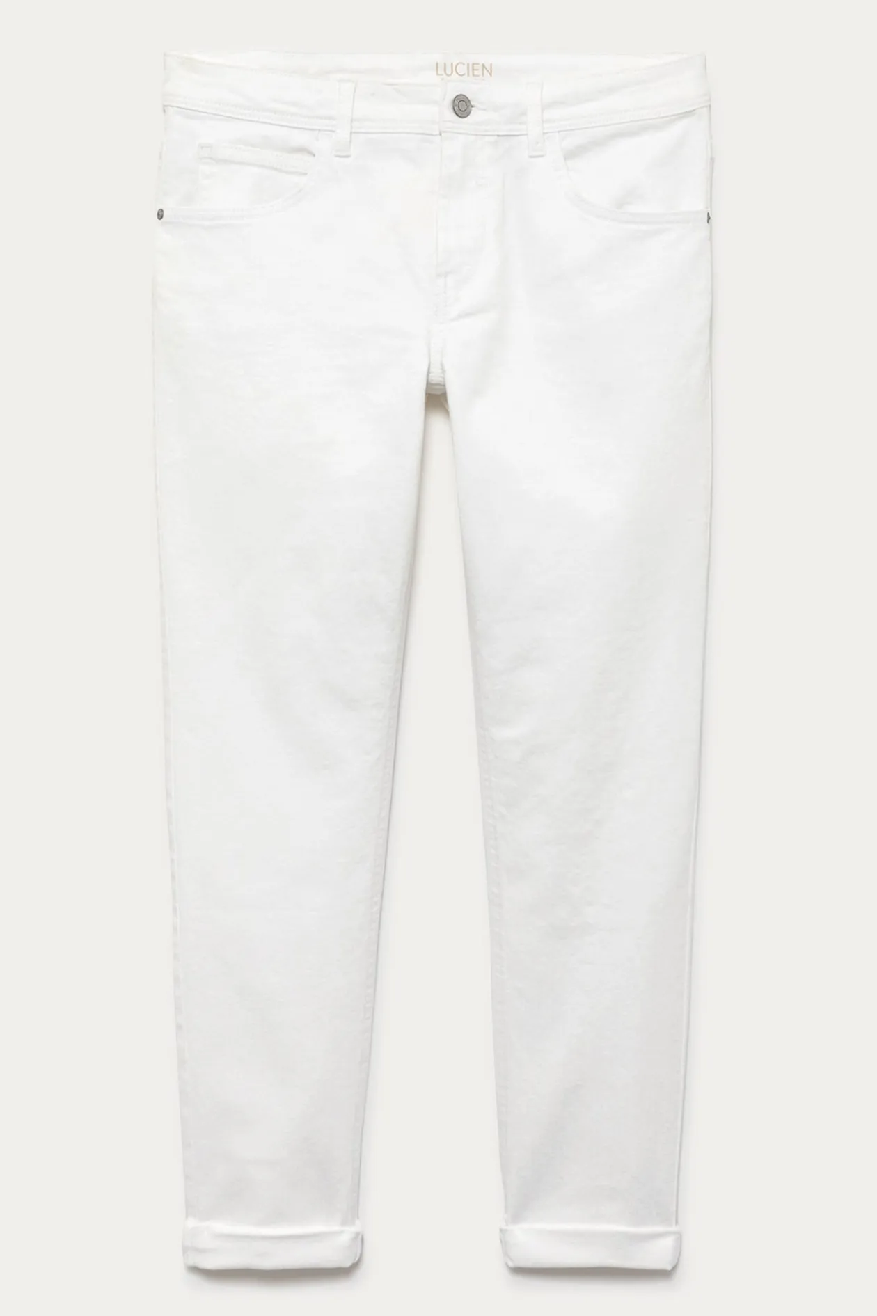 Promod Jean girlfriend LUCIEN - Blanc Fashion