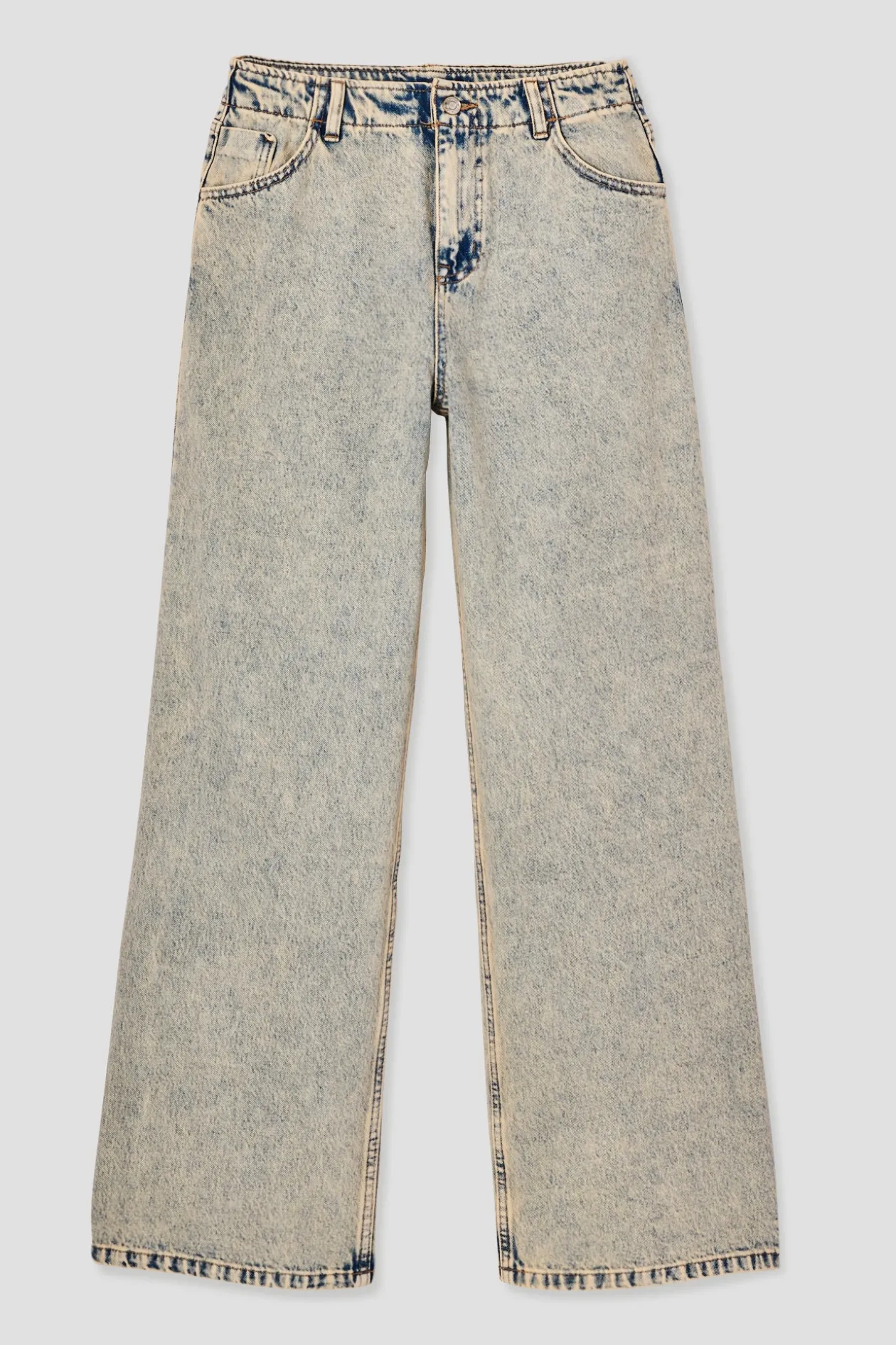 Promod Jean large blanchi teinté - Jean clair Jeanclair Outlet