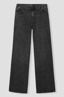 Promod Jean large taille haute Femme - Noir Online