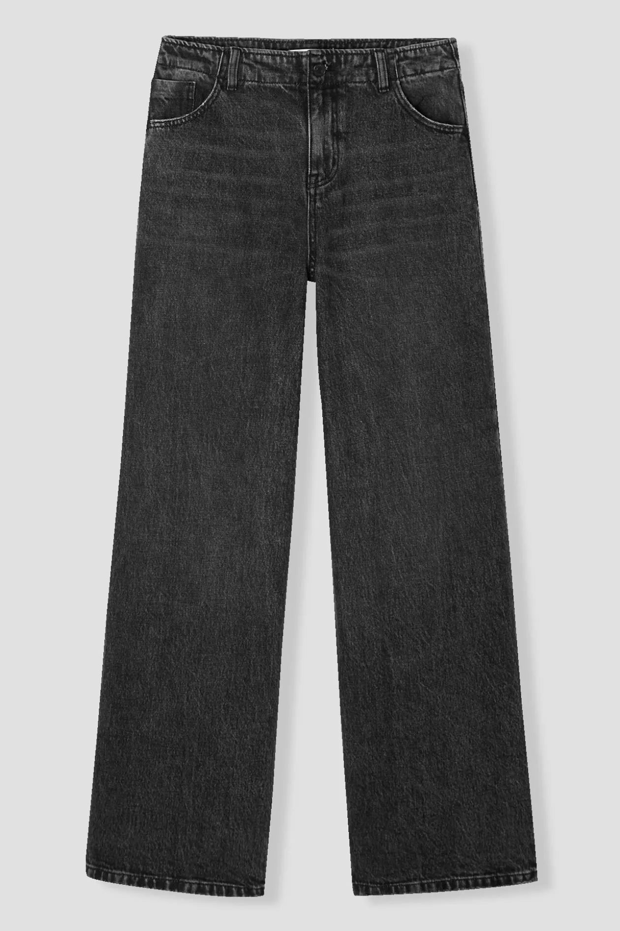 Promod Jean large taille haute Femme - Noir Online