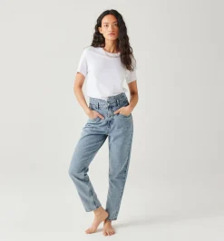Promod Jean mom taille haute MARCEL - Jean clair Jeanclair Best Sale